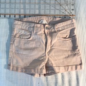Pink H&M girls jeans shorts